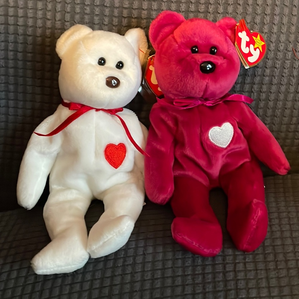 Valentina and Valentino Ty Beanie Babies
